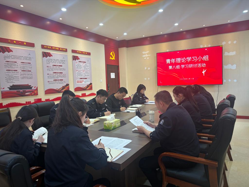欧冠青年理论学习小组开展王妙丽同志先进事迹专题学习活动